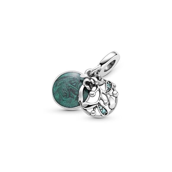 Pandora Silver CZ Mistletoe Charm - Picture 4 of 6